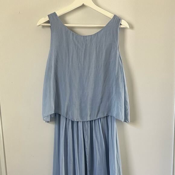 Sundance Baci Whisper of Romance Silk Blue Dress size Small - Picture 5 of 9